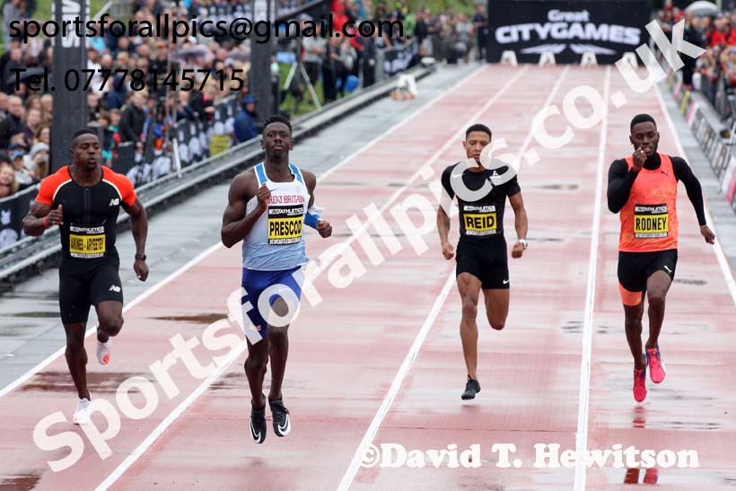 Mens 150 metres, 2018 Great North CityGames. Photo: David T. Hewitson/Sports for All Pics
